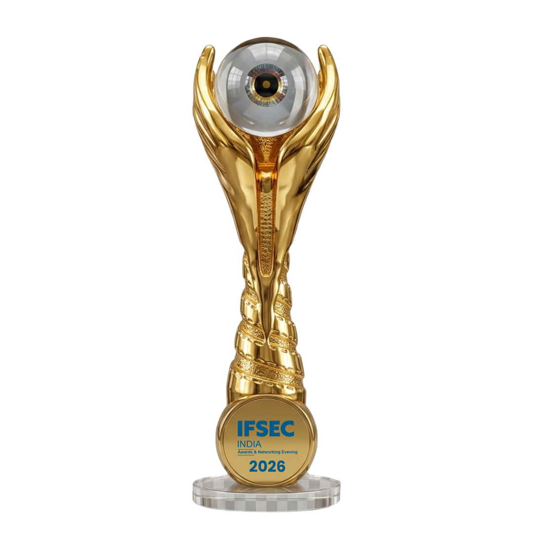 IFSEC India Awards Trophy